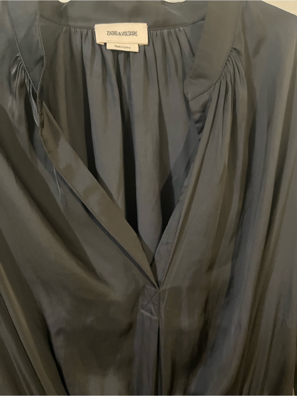 Zadig & Voltaire Rinka Satin Women’s Dress Mini Size Small EUC - Picture 7 of 13